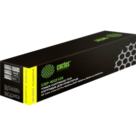 Картридж лазерный Cactus CSP-W2212X 207X желтый (2450стр.) для HP M