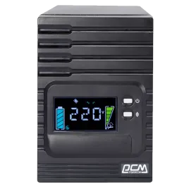 Источник бесперебойного питания Powercom Smart King Pro+ SPT-2000 LCD 1600Вт 2000ВА черный/ UPS Powercom Smart King Pro+ SPT-2000 LCD 1600W 2000Va black
