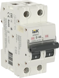 ARMAT Авт. выкл. M10N 2P D 40А IEK