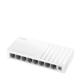 Коммутатор/ 8-Port 10/100 Mbps Desktop Switch, 8 10/100M RJ45 Ports, Loop Detection, Desktop Plastic Case, Power Saving, Plug & Play
