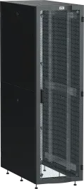 ITK LINEA S Шкаф серв. 19" 48U 600х1000мм перф. дв. черный