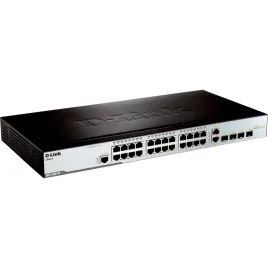 Сетевой коммутатор/ Managed L2 Switch 24x100Base-TX, 2x1000Base-X SFP, 2xCombo 1000Base-T/SFP, Surge 6KV, CLI, RJ45 Console, Dying Gasp