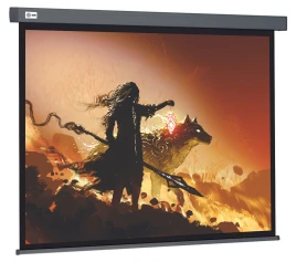 Экран Cactus 213x213см Wallscreen CS-PSW-213X213-SG 1:1 настенно-потолочный рулонный серый