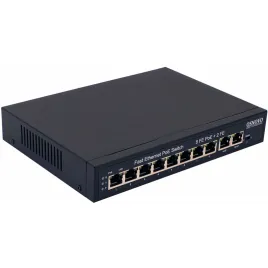 Коммутатор/ OSNOVO PoE коммутатор, 8 x FE с поддержкой PoE (IEEE 802.3