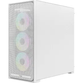 Корпус ПК без блока питания/ Case Ocypus Delta C70 WH ARGB, Midi-Tower, TG, 4x120mm ARGB, 2xUSB-A 3.0 + 1xUSB-C 3.1, E-ATX, ATX, mATX, mITX White