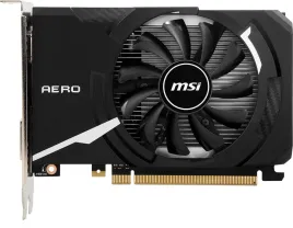 Видеокарта/ VGA MSI NVIDIA GeForce GT 1030 AERO ITX 4GD4 OC 4GB, DDR4/64-bit, PCIe 3.0, 1xHDMI 2.0, 1xDVI-D, 2-slot