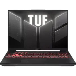 Ноутбук/ ASUS TUF A16 FA607NUQ-RL024 16"(1920x1200 (матовый, 144Hz) IPS)/AMD Ryzen 7 170(3.2Ghz)/16384Mb/512PCISSDGb/noDVD/Ext:nVidia GeForce RTX4050(6144Mb)/Cam/BT/WiFi/56WHr/war 1y/2.2kg/Mecha Gray/DOS