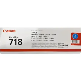 Тонер-картридж/ CLBP CARTRIDGE 718 C EUR