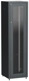 ITK LINEA E 33U 600х600мм стекл. пер. дв. задн. метал. чер.