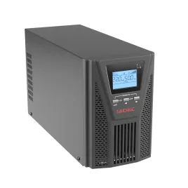 Онлайн ИБП ДКС серии Small Tower, 1000 ВА/900 Вт, клеммы, EPO, USB, RS- 232, RJ45, з/у 1А, 3 x 7 Ач