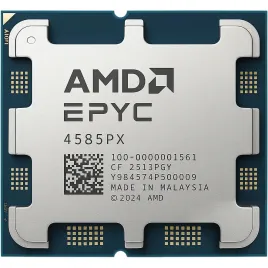 Процессор серверный/ CPU  AM5 AMD EPYC 4585PX ( 16C/32T, 4.3/5.7GHz, 128MB, 170W) OEM