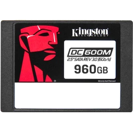 Твердотельный накопитель/ Kingston SSD DC600M, 960GB, 2.5" 7mm, SATA3,