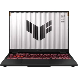 Ноутбук/ ASUS TUF A16 FA608UHI-TU128 16"(1920x1200 (матовый, 144Hz) IPS)/AMD Ryzen 7  260(2.4Ghz)/16384Mb/512PCISSDGb/noDVD/Ext:nVidia GeForce RTX 5050(8192Mb)/Cam/BT/WiFi/90WHr/war 1y/2.2kg/Jaeger Gray/DOS