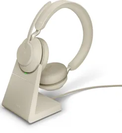 Jabra Evolve2 65 - USB-A MS Teams Stereo with Charging Stand