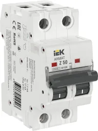 ARMAT Авт. выкл. M10N 2P Z 50А IEK