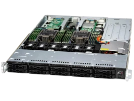 Серверная платформа/ SYS-121C-TN10R (bundle11): 1U / 2x LGA-4677 / 16x