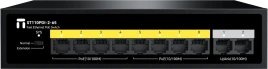 Коммутатор/ Неуправляемый PoE коммутатор Fast Ethernet, 8 портов 100 Мбит/с...