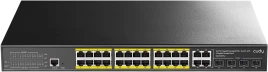 Коммутатор/ 24-Port Layer 2 Managed Gigabit PoE+ Switch with 4...