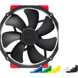 Кулер для корпуса/ Case Cooler Noctua NF-A15 HS-PWM chromax.black.swap (140x150x25mm, 4-pin PWM, 82.5CFM, 24.6dBA, 1500RPM, Black)