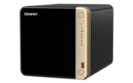 Сетевое хранилище/ SMB QNAPTS-464-8G NAS 4 HDD trays, 4-core Intel Cel