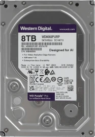 Жесткий диск WD SATA-III 8TB WD8002PURP Surveillance Purple Pro (7200rpm)...