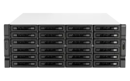 Сетевое хранилище без дисков/ ENTERPRISE QNAP TS-h3087XU-RP-E2378-64G QuTS hero NAS, Xeon E-2378 8C 16T 2.6-4.8GHz, 64 GB ECC DDR4 (4 x 16 GB) up to 128GB (4 x 32 GB), 30-bay (24 x 3.5-inch SATA + 6 x 2.5-inch SATA), 2x10 GbE, 2x2.5 GbE, 3xPCIe Slot (2 x