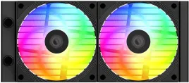 Система водяного охлаждения ID-Cooling FX240 Inf ARGB Soc-AM5/AM4/1200/1700/1851 черный 4-pin 27.2dB Al+Cu 300W Ret [FX240 INF]