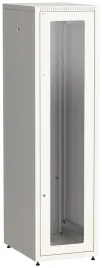 ITK LINEA E 47U 600х800мм стекл. пер. дв. задн. метал. сер.