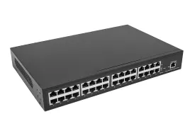 PoE-инжектор/ Управляемый PoE-инжектор Gigabit Ethernet на 16 портов.