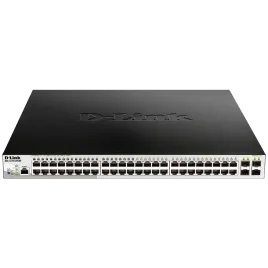 Коммутатор/ DGS-1210-52P/ME/B Managed L2 Metro Ethernet Switch 48x1000