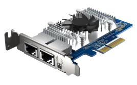Сетевая карта/ QNAP QXG-10G2T-X710 LAN Expansion Card, PCIe Gen3 x4, T