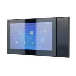 Монитор видеодомофона DAHUA IP 7 дюймовый, черный DH-VTH2421FB-P