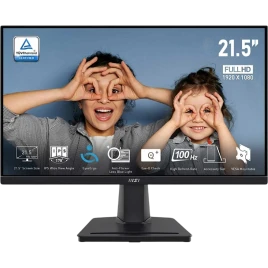 Монитор/ MSI PRO MP225 21,5'', 1920x1080, IPS, 178x178, 250nit, 100Hz,