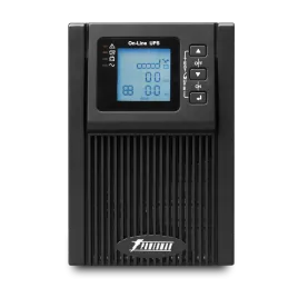 ИБП POWERMAN Online 1000, LCD, двойного преобразования, 1000ВА, 900Вт,