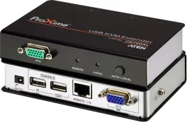 Удлинитель консоли USB (клав.+мышь+мон.) на 150м/ DUAL CONSOLE USB KVM