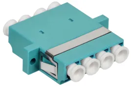 ITK Адаптер оптический проходной LC-Quad OM3 UPC