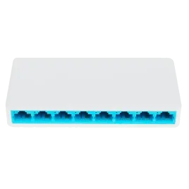 Коммутатор/ 8-port 10/100Mbps desktop switch, plastic case