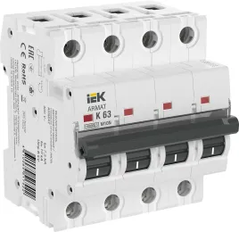 ARMAT Авт. выкл. M10N 4P K 63А IEK