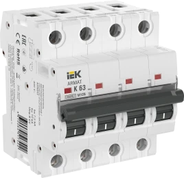 ARMAT Авт. выкл. M10N 4P K 63А IEK