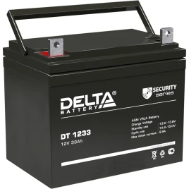 Батарея DELTA серия DT, DT 1233, напряжение 12В, емкость 33Ач...