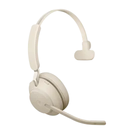 Jabra Evolve2 65 - USB-A MS Teams Mono - Beige