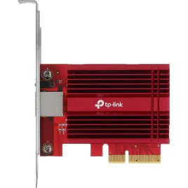Сетевой адаптер/ 10 Gigabit PCI-E network adapter, 1 PCI Express 3.0 X4 interface, 1 100/1000/10000Mbps Ethernet port, come with Low-Profile and Full-Height Brackets