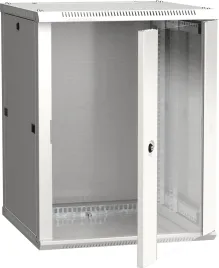 ITK Шкаф LINEA W 15U 600x600 мм дверь стекло, RAL7035