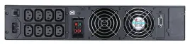ИБП Powercom MRT-3000-L (127V), 3000 Вт/3000 ВА, Rack/Tower, напряжение шины постоянного тока 72В, ток заряда 6А, LCD, USB, RS-232, слот под SNMP карту, ШхГхВ 428х635х84 мм, вес нетто 14,4 кг, батареи в комплект не входят/ UPS Powercom MRT-3000-L (127V),
