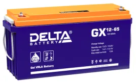 АКБ Delta GX 12-65 (12V, 65Ah)