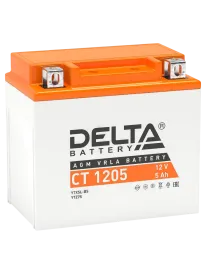 Аккумуляторная батарея для мото-техники/ DELTA серия  CT, CT 1205, нап