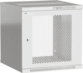 ITK Шкаф LINEA WE 15U 600x650мм дверь перфорированная серый