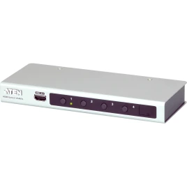 Переключатель, электрон., HDMI, 4> 1 телевизор/панель,Шнур HDMI 1.8м.,