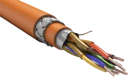 ITK Кабель RS-485 1х2х0,64 Кнг(А)-FRHF оранжевый (200м)