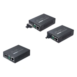 медиа конвертер/ PLANET 10/100/1000Base-T to WDM Bi-directional Fiber Converter -...